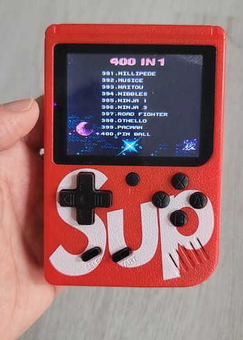 SUP 400 Oyunlu El Konsolu + Pil - Görsel 2
