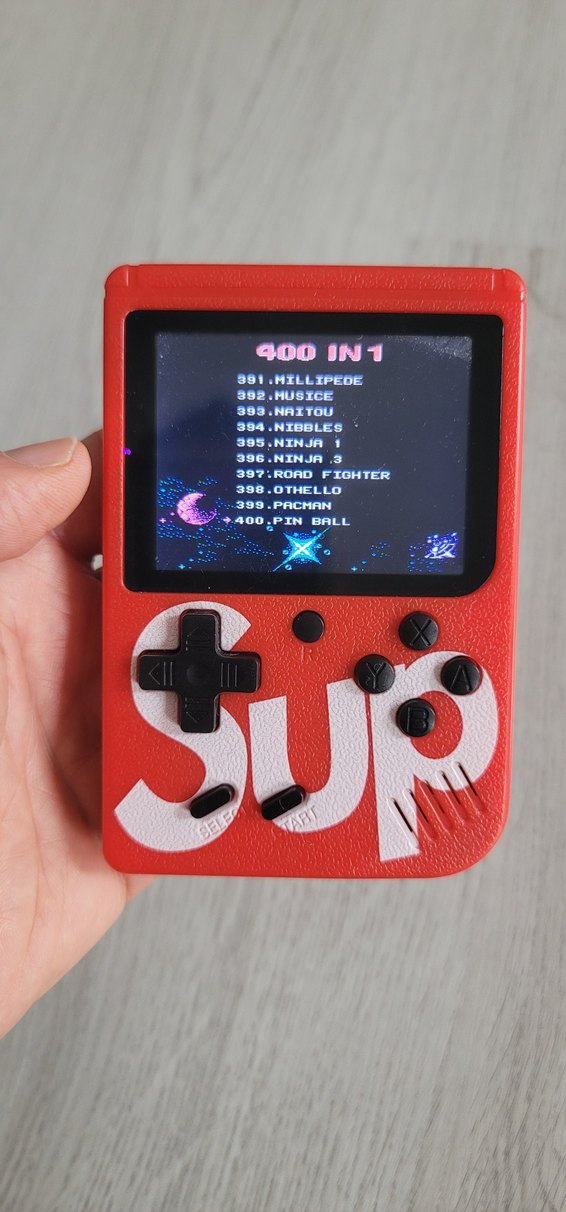 SUP 400 Oyunlu El Konsolu + Pil - Görsel 2