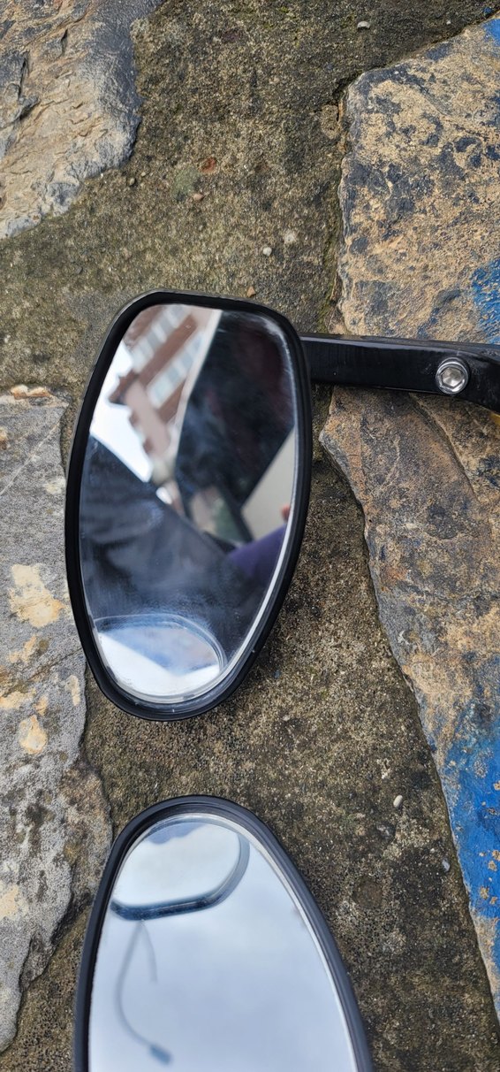 Siyah Renkli Motosiklet Yan Aynası - Görsel 4