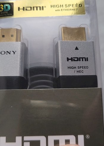 Sony 2m Yüksek Hızlı HDMI Kablosu Gri - Görsel 8