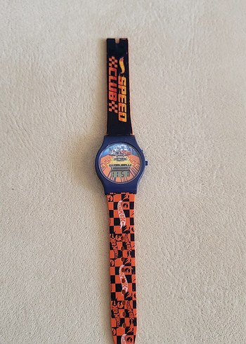 Hot Wheels Dijital ekranlı Çocuk Kol Saati
