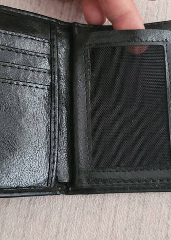 Siyah Deri Gucci Marka Erkek Cüzdanı - Görsel 7