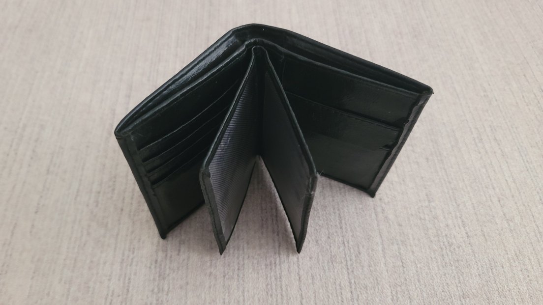 Siyah Deri Gucci Marka Erkek Cüzdanı - Görsel 3