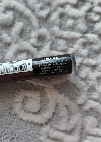  Beden bordo Renk Victoria's Secret Kadın Mat Dudak Stain Drama