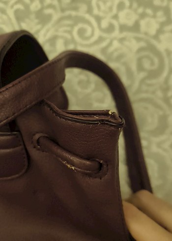 Bordo Derimod Kadın Sırt Çantası - Görsel 5