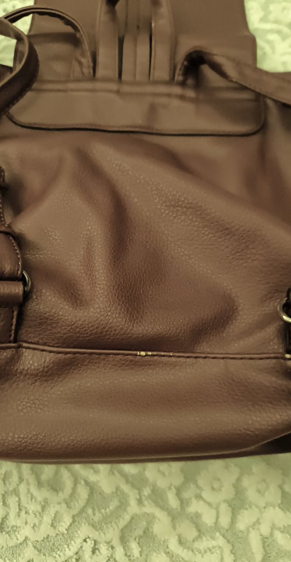 Bordo Derimod Kadın Sırt Çantası - Görsel 4