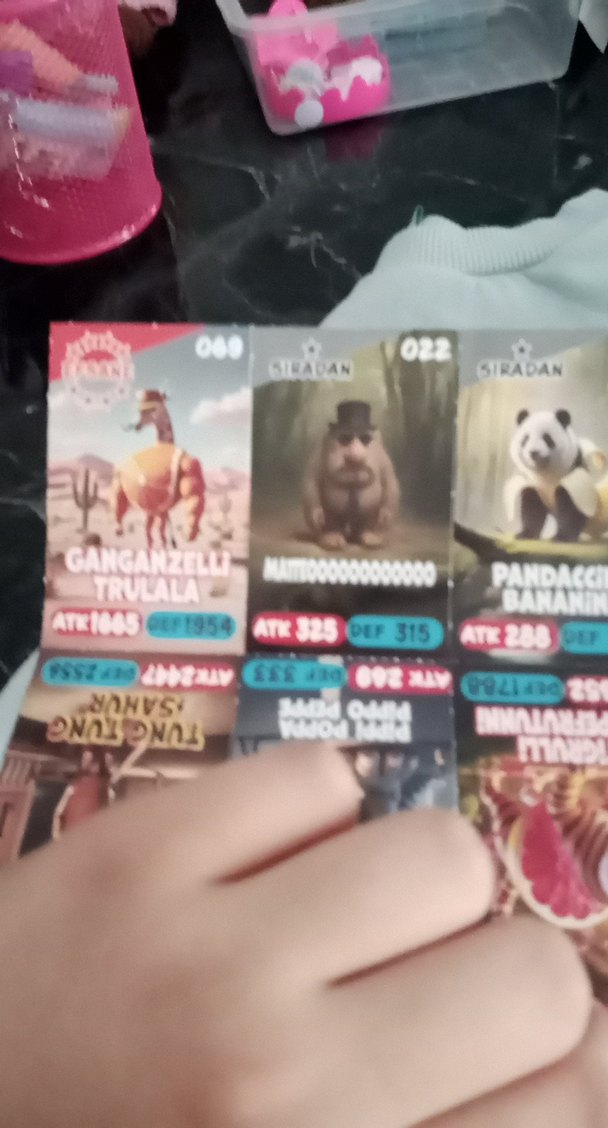 Tung Tung Sahur Sticker Kartları - Görsel 3