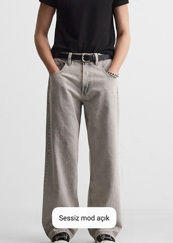 Zara Baggy Jean - Görsel 2