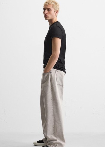 Zara Baggy Jean - Görsel 4