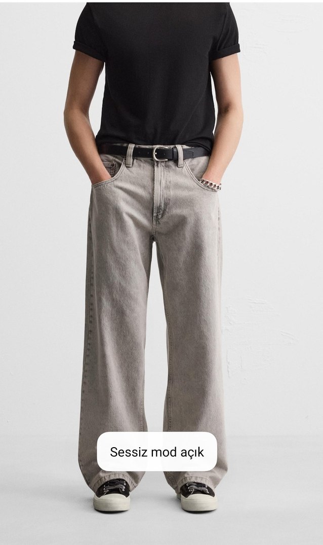 Zara Baggy Jean - Görsel 2