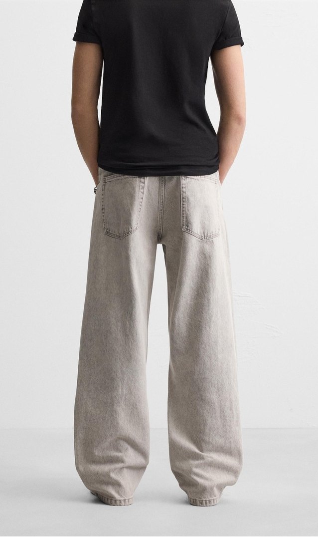 Zara Baggy Jean - Görsel 3