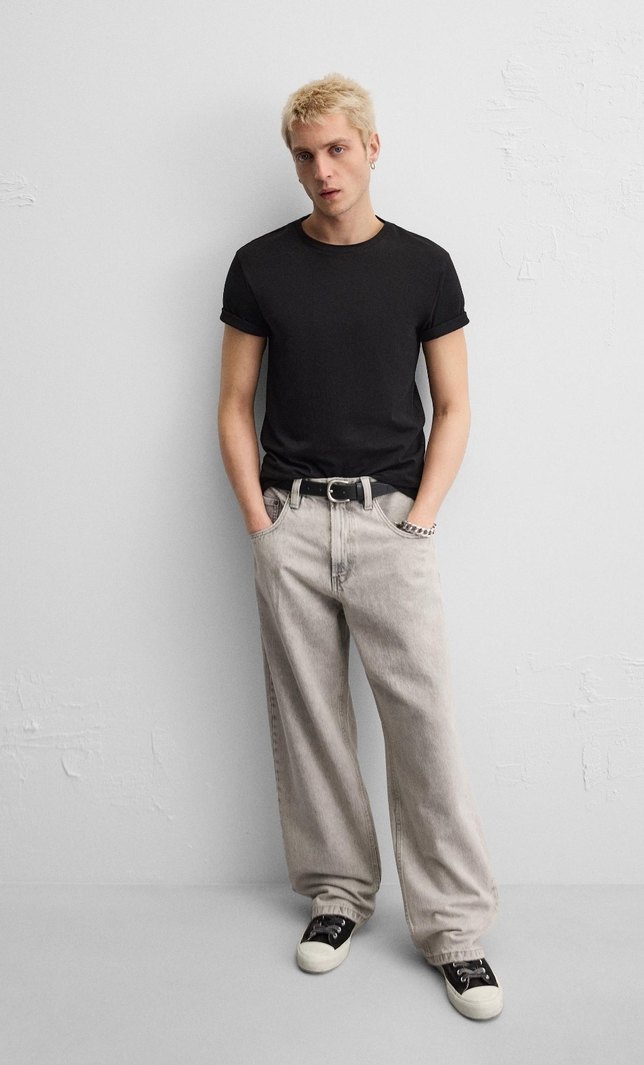 Zara Baggy Jean - Görsel 5