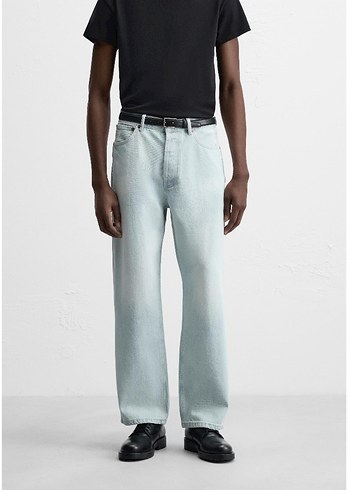 Zara Relaxed Straıght Fıt Jean - Görsel 2