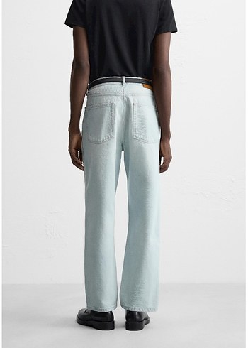 Zara Relaxed Straıght Fıt Jean - Görsel 3