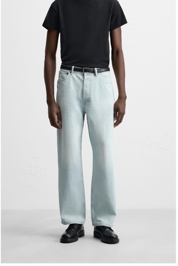 Zara Relaxed Straıght Fıt Jean - Görsel 2