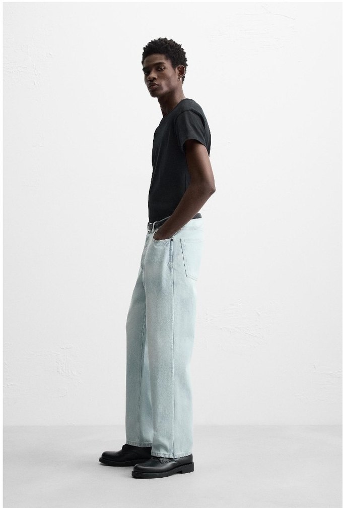 Zara Relaxed Straıght Fıt Jean - Görsel 4