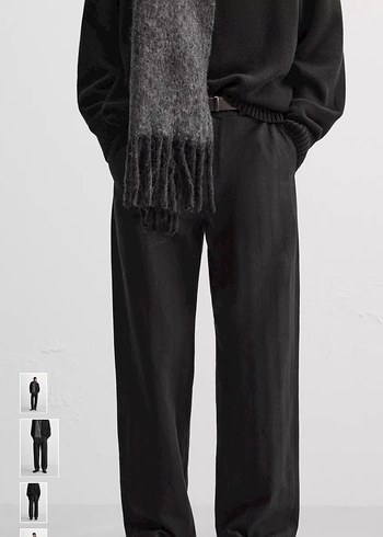 Zara Sıfır Etiketli Relaxed Straıght Fıt Pantolon - Görsel 2