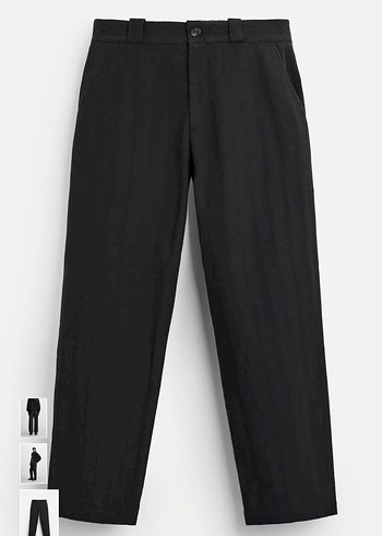 Zara Sıfır Etiketli Relaxed Straıght Fıt Pantolon - Görsel 5