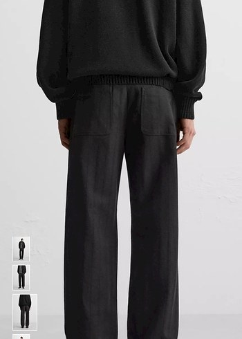 Zara Sıfır Etiketli Relaxed Straıght Fıt Pantolon - Görsel 4