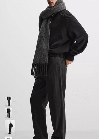 Zara Sıfır Etiketli Relaxed Straıght Fıt Pantolon - Görsel 3