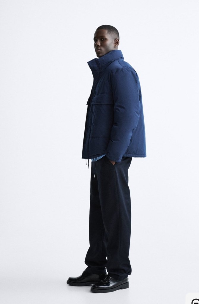 Zara Su Geçirmez Şişme Mont - Görsel 3