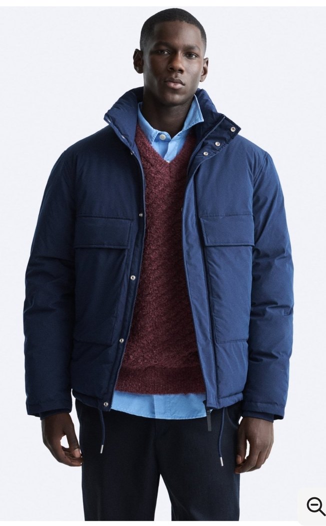 Zara Su Geçirmez Şişme Mont - Görsel 2