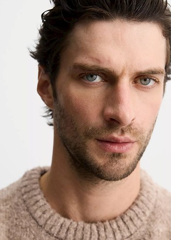 Zara Yünlü Relaxed Fıt Kazak - Görsel 5