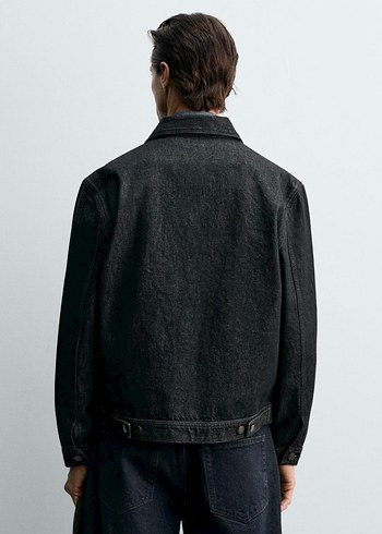 Zara Origins Premium Denim Ceket - Görsel 3