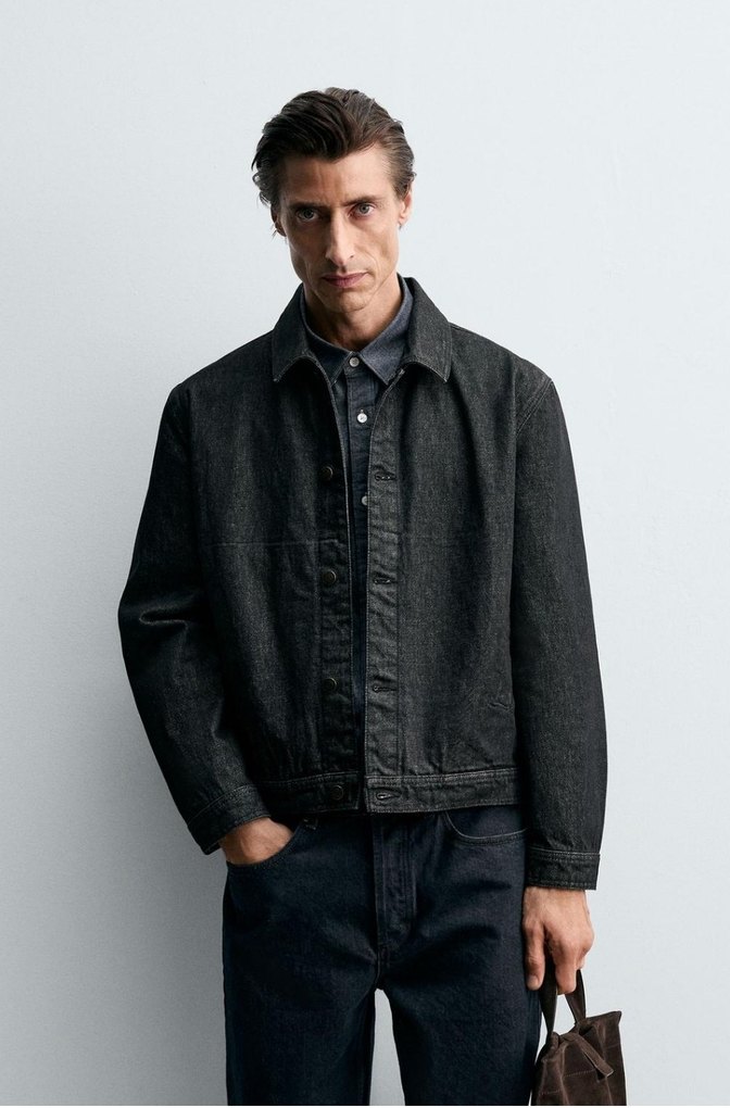 Zara Origins Premium Denim Ceket - Görsel 2