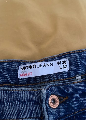 Koton Mom Fit Jean - Görsel 2
