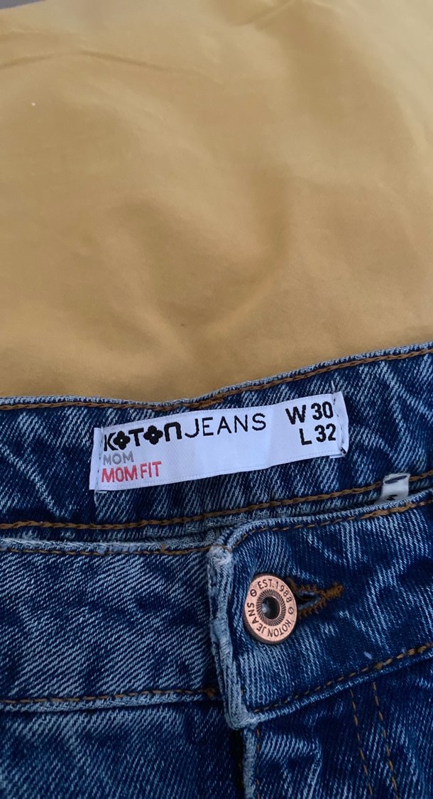 Koton Mom Fit Jean - Görsel 2