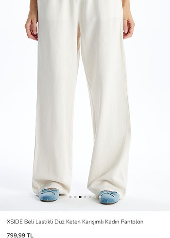 Keten pantolon - Görsel 2