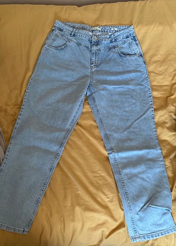 Gri Mavi Kadın Jean - Görsel 3