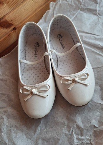 Kız Çocuk Beyaz Babet - Görsel 5