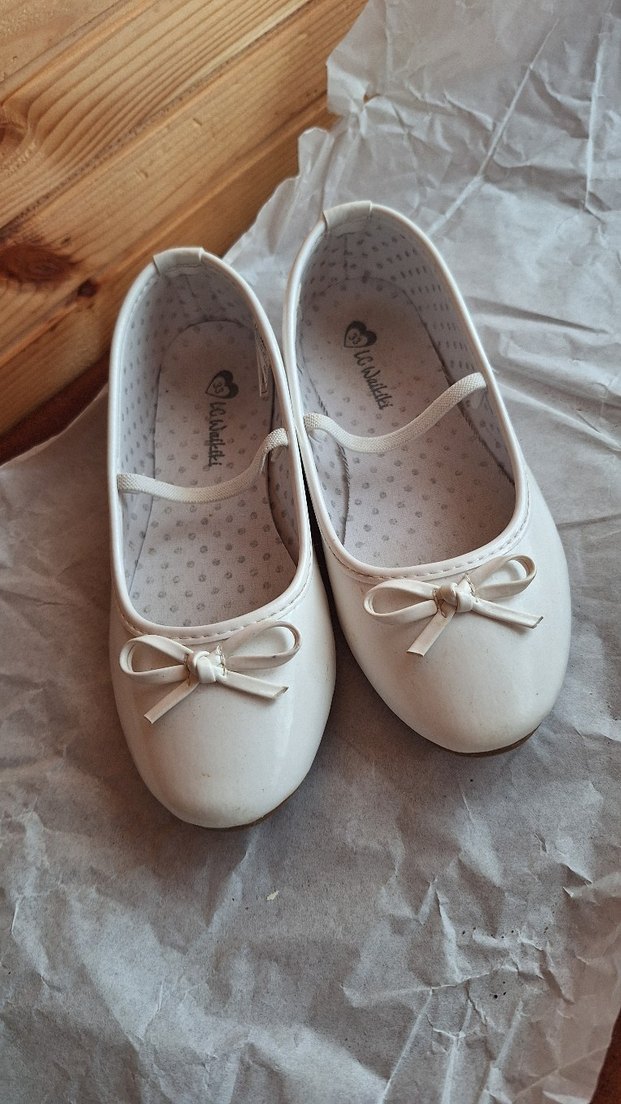 Kız Çocuk Beyaz Babet - Görsel 5