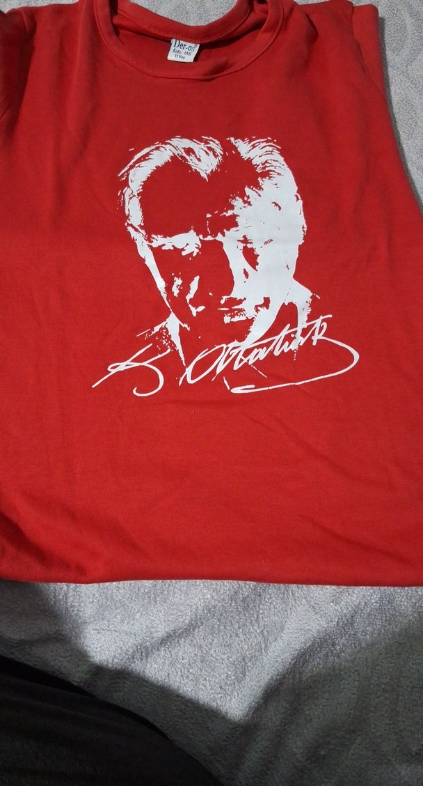 atatürk baskılı tişört - Görsel 2