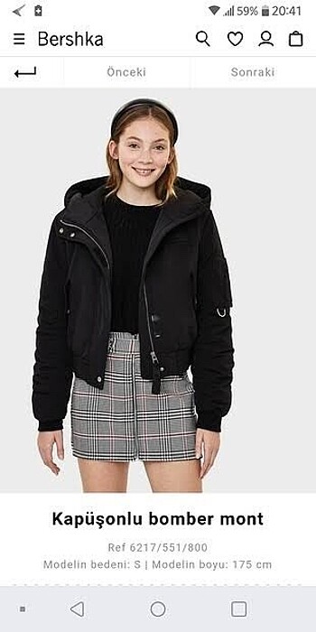 Bershka Mont
