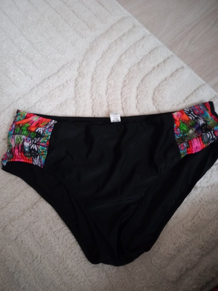 Renkli Bağlama Desenli Mini Bikini Altı - Görsel 2