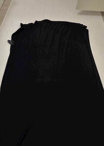 Kadın Siyah penye şal - Görsel 3