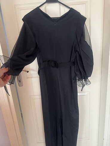 44 Beden siyah Renk Siyah Abiye Elbise