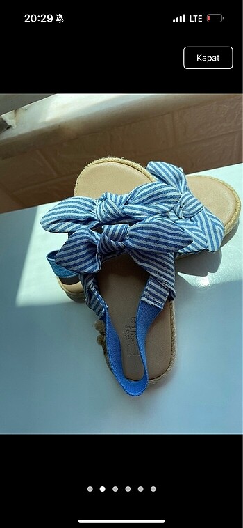 Zara Zara Bebek Sandalet