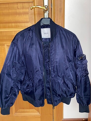 Bershka lacivert bomber ceket