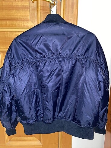 Bershka Bershka lacivert bomber ceket