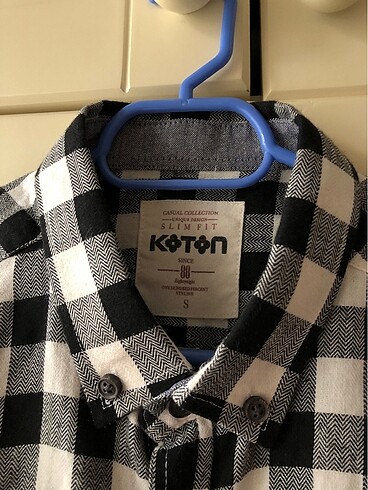 s Beden KOTON Oduncu gömlek erkek