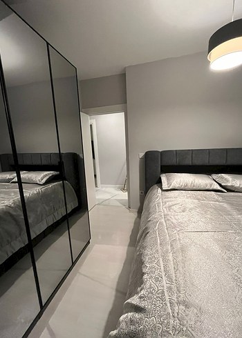 Beyaz Düz Desen Yatak Örtüsü - Görsel 3