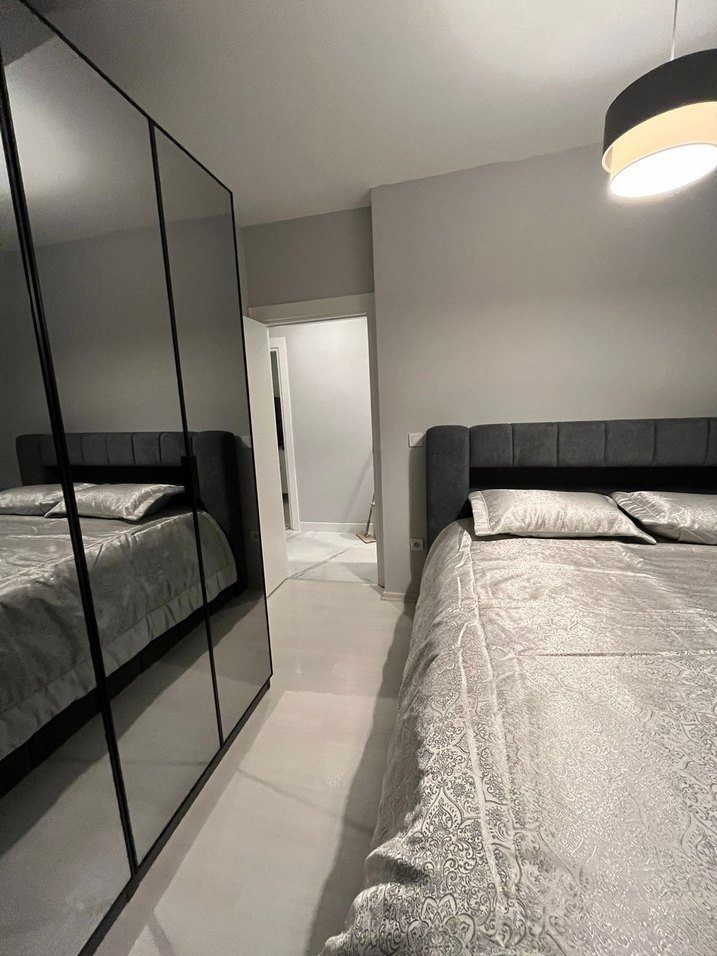 Beyaz Düz Desen Yatak Örtüsü - Görsel 3