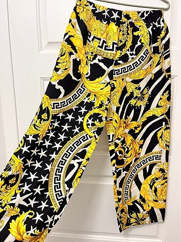 Versace saten pantolon