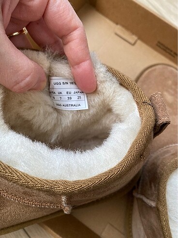 39 Beden kahverengi Renk Ugg Classic Ultra Mini