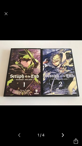 Seraph of the end 1-2.cilt