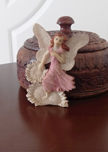 Renkli antik Pembe Biblo Seti Saatli - Görsel 5